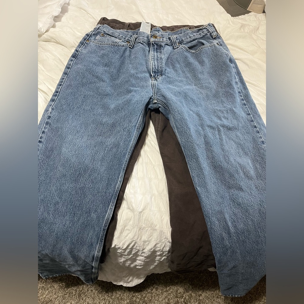 Carhartt blue jeans
